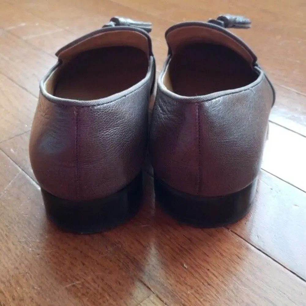 Nine West Women's Brown Tassel Loafers - Size 6.5
